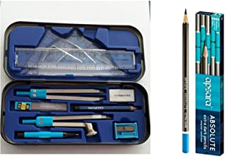 Classmate Archimedes Geo Box & Apsara Absolute Pencils Value Pack - Pack Of 20