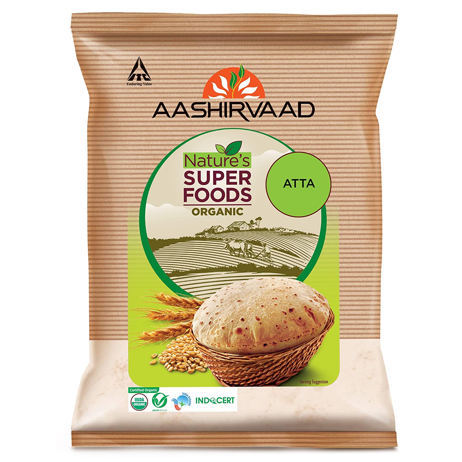 Aashirvaad Organic Atta, 5kg