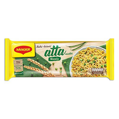 MAGGI NUTRI-LICIOUS Masala Veg Atta Noodles – (Pack of 4) 290g