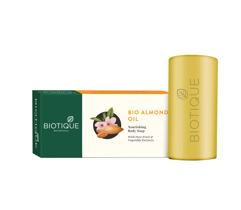 Biotique Almond Oil Nourishing Body Soap, 150g