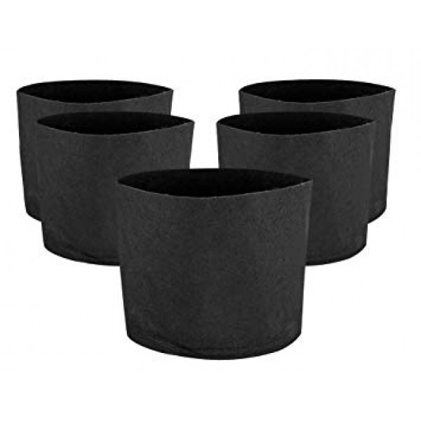 Breathing Grow Bags Fabric Grow Bag Container Aeration Fabric Grow Bags 15x15 IN