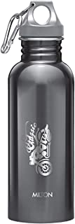 Milton Alive 750 Stainless Steel Water Bottle, 750 ml, Black