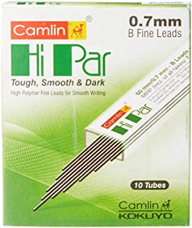 Camlin Kokuyo 0.7mm Klick Lead Tube - Pack of 10