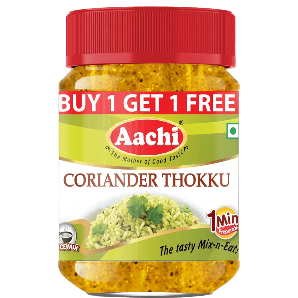 Coriander Thokku - One Plus One Offer (For 200g)