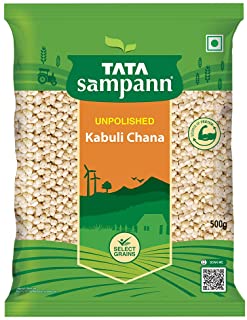 Tata Sampann Unpolished Kabuli Chana, 500g