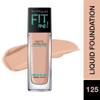 Maybelline New York Fit Me Matte+Poreless Liquid Foundation With Pump - 120 Classic Ivory (30ml)