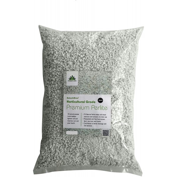 Perlite Pack for Hydroponics Container Growing Floriculture, 500 g