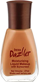 Roll over image to zoom in Eyetex Dazller Moisturizing Liquid Makeup, 27mL - Soft Caramel R34