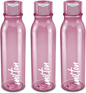 Milton Name Tag 1000 Water Bottle, Set of 3, 958 ml, Burgundy