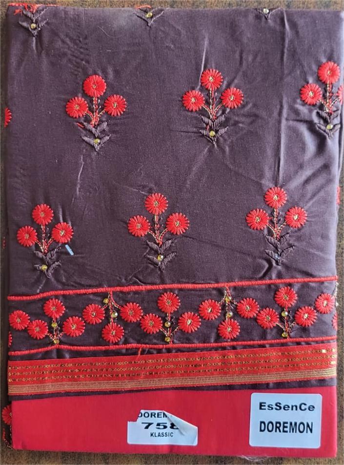 synthetic chudi  material 077