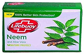 Lifebuoy Neem and Aloe Vera 100% Better Skin Protection Soap Bar 100g
