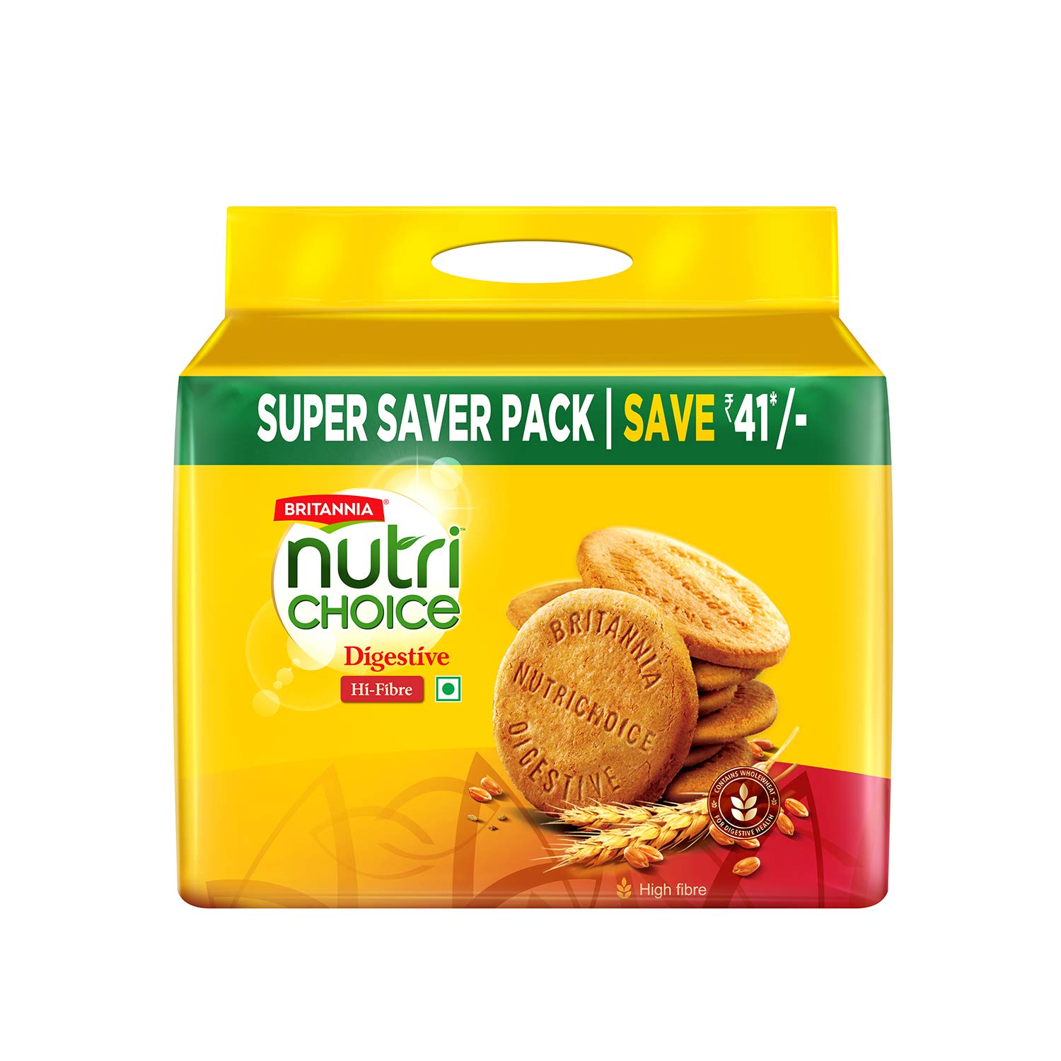 Britannia NutriChoice Digestive High Fibre Biscuits 1 KG
