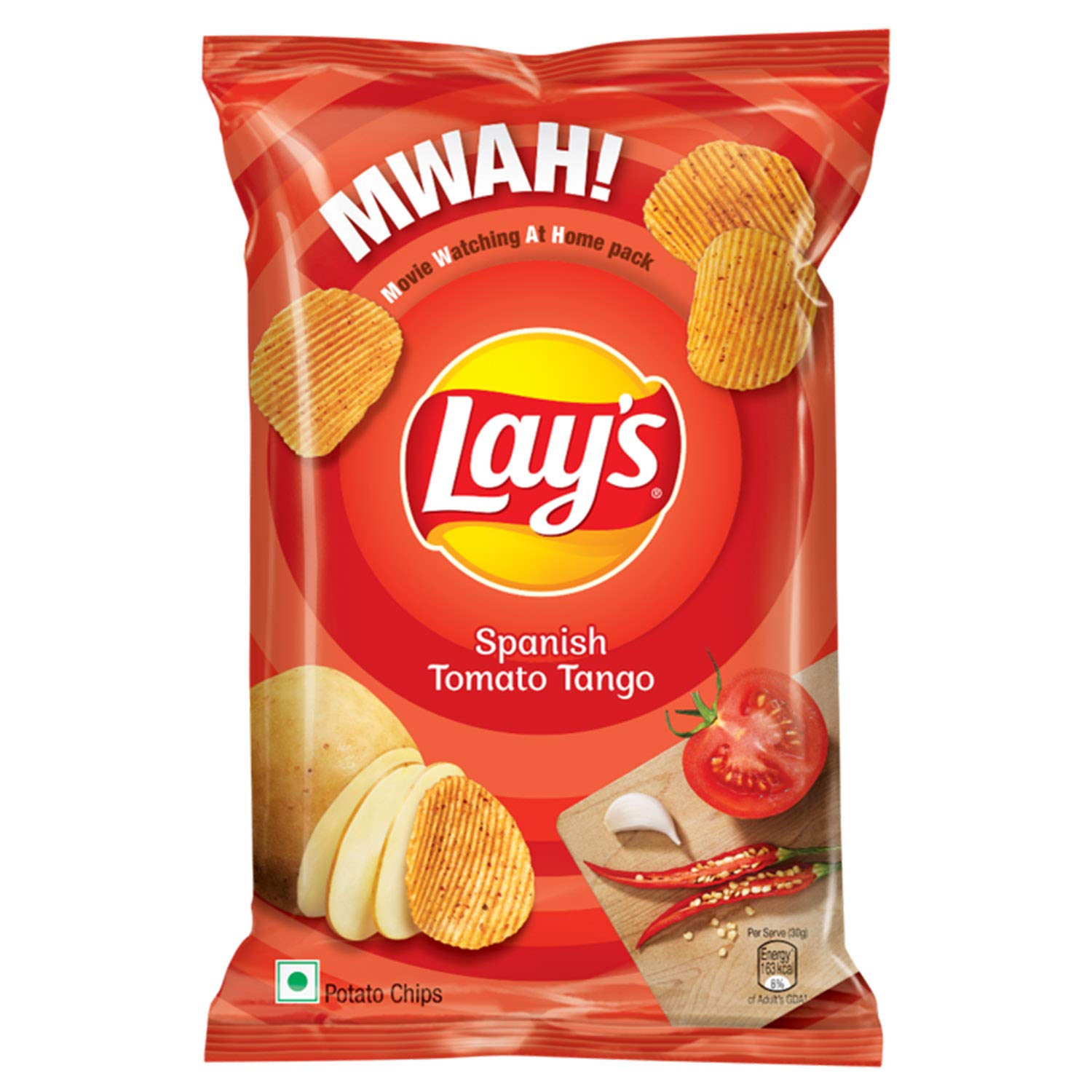 Lays Potato Chips - Spanish Tomato Tango, 115gm/130gm
