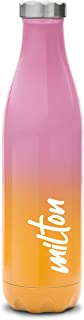Milton Prudent 800 Thermosteel 24 Hours Hot and Cold Water Bottle, 810 ml, Pink Orange