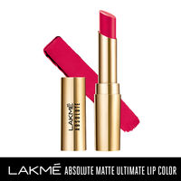Lakme Absolute Matte Ultimate Lip Color with Argan Oil - 205 Orchid Pink (3.4g)