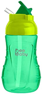 BeeBaby My Flippy Soft Silicone Straw Sippy Cup / Sipper. 100% BPA Free | Spill-Proof. (250 ML