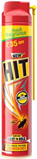 HIT Crawling Insect Killer – Cockroach Killer Spray | Instant Kill | Deep-Reach Nozzle | Fresh Fragrance, 400ml