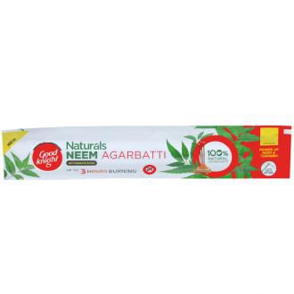 Good knight Naturals Neem Agarbatti, Anti-Mosquito Sticks (Pack of 120), Natural Fragrance, Low Smoke
