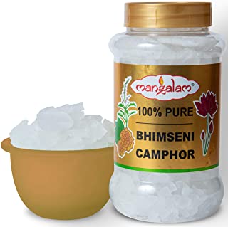 Mangalam Bhimseni Camphor Jar (Bhimseni Camphor, 250 gm Jar)
