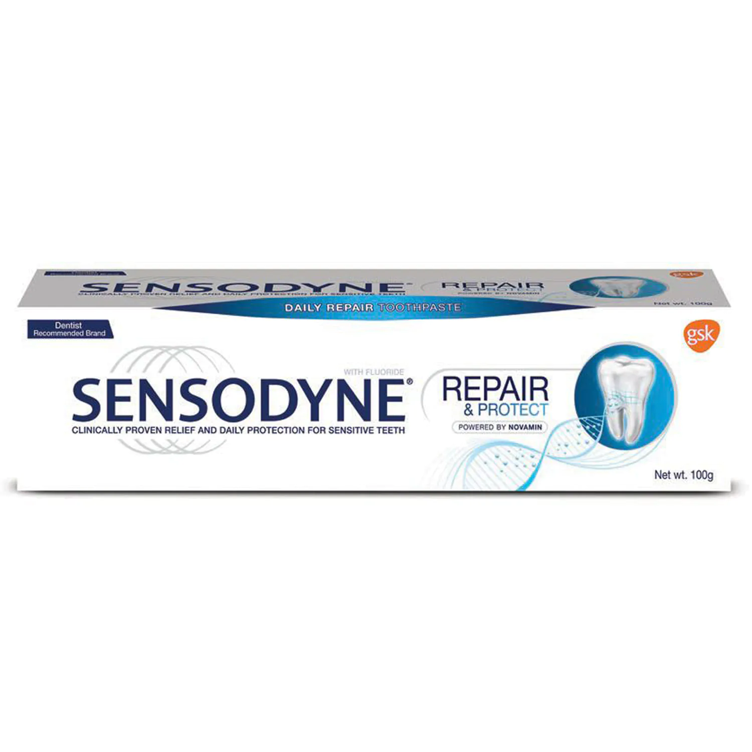 Sensodyne Sensitivity Relief Toothpaste: Dentist Recommended Brand, 100 gram