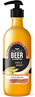 Park Avenue Beer shampoo for Shiny And Bouncy hair, with Hops, Barley, Proteins and Vit. B, 650ml