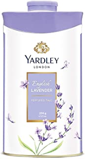 Yardley London English Lavender Perfumed Talc for Women, 250 gms