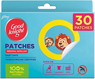 Goodknight 100% Natural Mosquito Repellent Patches , 30 Patches (15 packets and with 2 patches each)