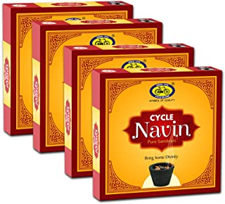 Cycle Vasu Loban Sambrani Dhoop - Pack of 4