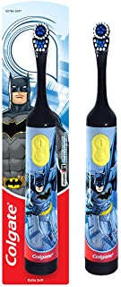 Colgate Kids Batman Battery Powered Electric Toothbrush, Extra Soft Bristles (Age 3+)