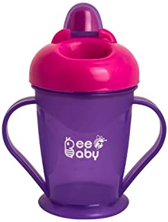 BeeBaby Free Flow Twin Handle Hard Spout Sippy Cup / Sipper 180 ML