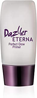 Dazller Eterna Perfect Prep Pack: Perfect Glow Primer, 30mL + Nail Glitter (Matte) (Light Lilac - MDE6), 5mL