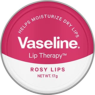 Vaseline Lip Tins, Rosy Lips, 17 g, white