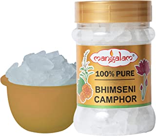 Mangalam Bhimseni Camphor Jar (Bhimseni Camphor, 100 gm Jar)