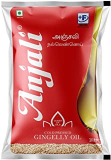 Anjali Cold Pressed Gingelly / Sesame Oil (1 Litre Pouch)