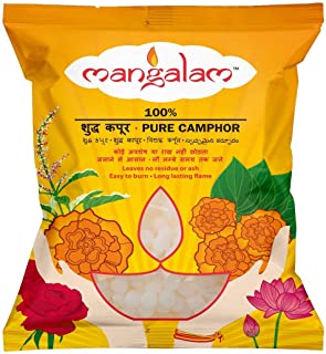 Mangalam Camphor Pouch (500g Small Round, Pack of 1)