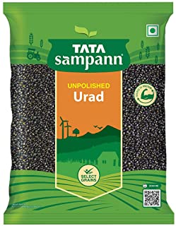 Tata Sampann Unpolished Urad Kali Dal, 500g