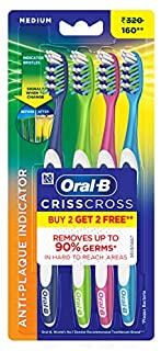 Oral B Pro Health Toothbrush Medium (Buy 2 Get 2 Free)