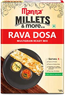 Manna Instant Multigrain Rava Dosa Ready Mix | Rava Dosa Batter