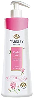 Yardley London English Rose Moisturising Hand and Body Lotion for Normal Skin, 350ml