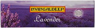 Mangaldeep Premium Agarbattis - Lavender, 84 Pieces Carton