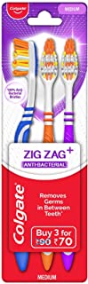 Colgate ZigZag Toothbrush - Medium (Buy 2 Get 1)