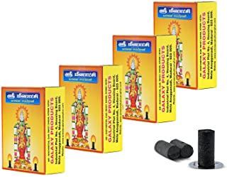 Sri Meenakshi Instant Sambrani with Benzoin Fragrances - Pack of 12 (20 Stems per Pack