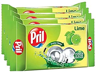 Pril Dish Wash Bar - 200 g (Buy 3 Get 1 Free)