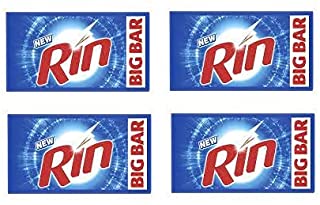 Rin Detergent Soap Bar - 250 g (Pack of 4)