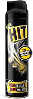 HIT Flying Insect Killer - Mosquito & Fly Killer Spray | Instant Kill | Protection from Dengue & Malaria, 200ml