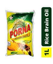 Poorna Refined Rice Bran Oil 1L