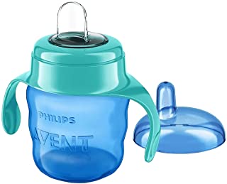 Philips Avent Classic Soft Polypropylene Spout Cup (Green/Blue, 200ml)