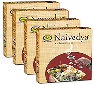 Jaisakshi Cycle Pure Om Shanthi Naivedya Jumbo Sambrani Dhoop - 48 Piece