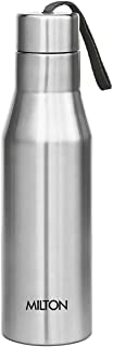 Milton Super 1000 Single Wall Stainless Steel Bottle, 1000 ml, Silver,Set of 1