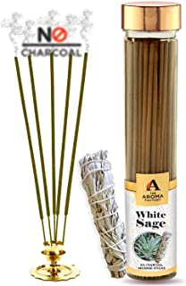 The Aroma Factory Luxury Oudh Incense Stick Agarbatti (Charcoal Free) Bottle Pack of 100